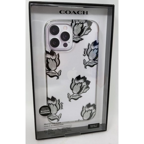 Coach Accessories - Coach Protective Case for Apple iPhone 12 Pro Max  -  Desert Tulip